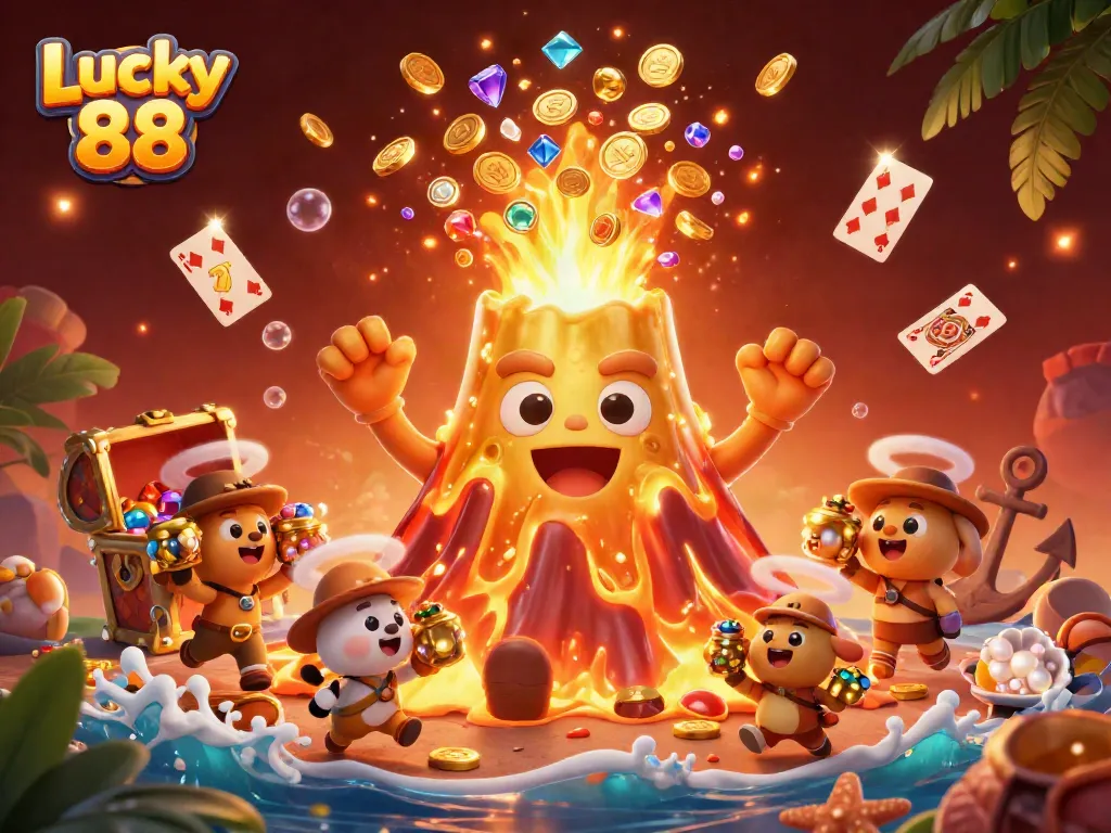 Experience thrilling wins with Lucky 88 in an immersive casino adventure enriched with treasures and excitement.