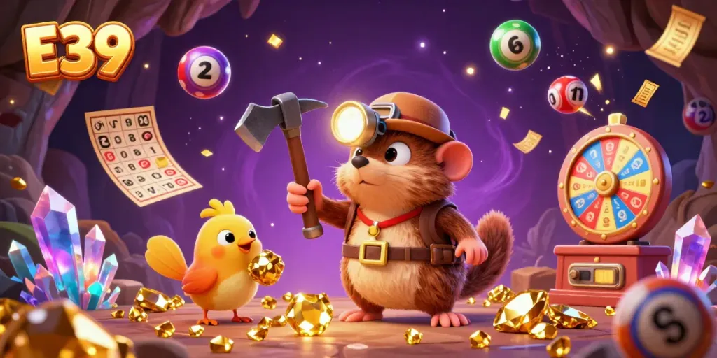 E39 players enjoy thrilling treasure mining with vibrant game elements and rich rewards.