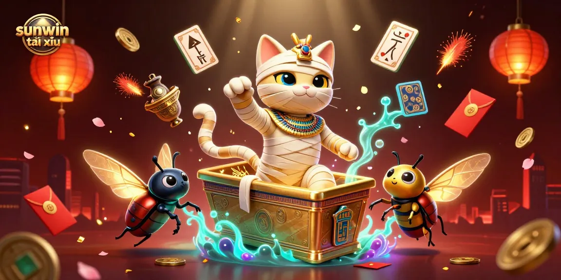 Win exciting games at sunwin tài xỉu with thrilling characters and rich decorative elements.