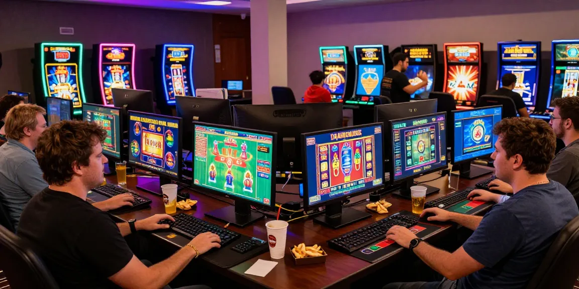 Players enjoying the best online casinos showcasing vibrant games and engaging gameplay