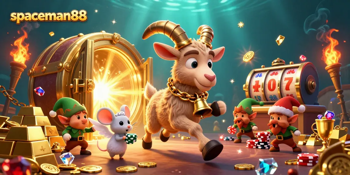 Experience thrilling action at spaceman88, join the adventure in a lively casino scene with autumn vibes.
