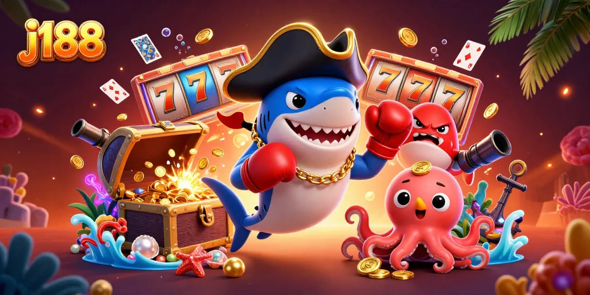 Experience thrilling gameplay with j188's vibrant casino adventures featuring animated characters and rich graphics.