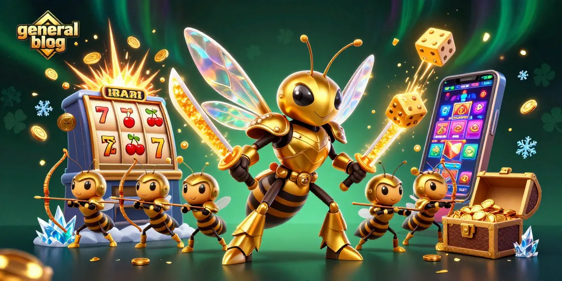 Engage in thrilling casino excitement with vivid scenes from a general blog on slot games.
