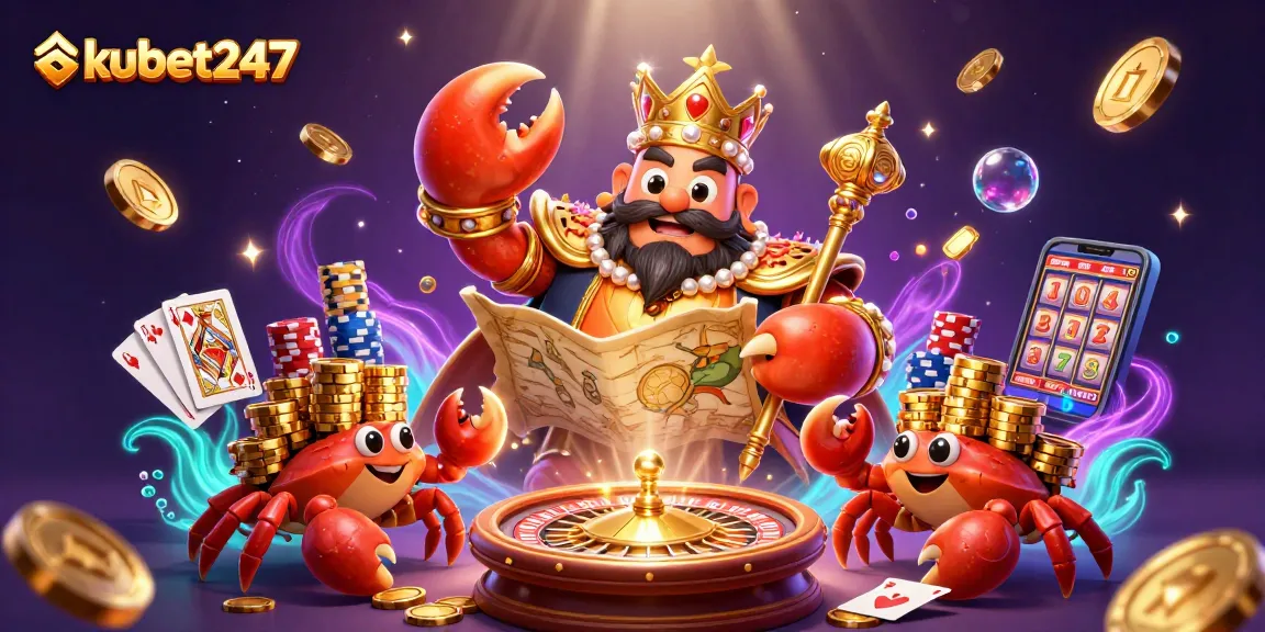 Engage with kubet247’s vibrant 3D casino world full of golden treasures and lively characters.
